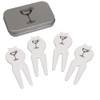 Azeeda 'Cocktailglas mit Limette' Golf Divot Werkzeug Geschenkset (GO00064382)