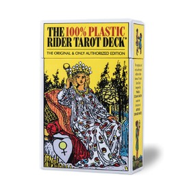 Tarot Cards, 78 Cards, Weighted Edition, Tarot Divination, Plastic Rider Weight Tarot, The 100% Plastic Rider Tarot Deck, Japanese Instruction Manual Included (English Language Not Guaranteed)