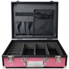 SEWICOB BARBER BEAUTY SALON SEWICOB VINCENT TRAVEL TOOL ORGANIZER MASTERCASE SMALL PINK