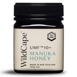 WildCape UMF Certified 10+ East Cape New Zealand Manuka Honey, 250g (8.8 oz)