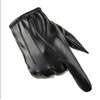 Men's Leather Gloves Touch The Screen Prevent Wind During Driving