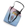 Cute Fruit Bat with Umbrella Fruit Basket Tote Bag