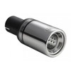 Exhaust Trim Tailpipe 80 mm Round with Absorber Stainless Steel Trim Exhaust Sport Exhaust N1-07 (for 45 mm Connection)