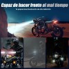2pcs Faros De Lupa Luz Led Spot Luz Para Moto