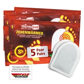 Thermopad toe warmers pack of 5 – 5 Hour Foot Warmer Warm Feet