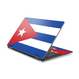 MightySkins Skin Compatible with DELL XPS 13 9365 2-in-1 (2017) - Cuban Flag | Protective, Durable, and Unique Vinyl Decal wrap Cover | Easy to Apply, Remove, and Change Styles | Made in The USA