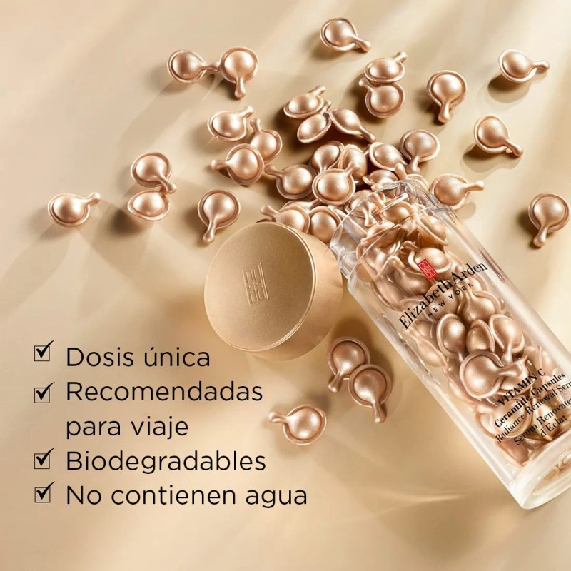 Cápsulas Ceramide con Vitamina C Elizabeth Arden Serum Potenciador de
