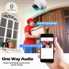 MWRCTV 4MP Security Audio Dome Camera Smart Dual Light PoE