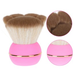 WOONEKY Professional Makeup Application Portable Powder Brush Foundation Brush for Travel Blush
