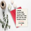 Funny Encouragement Cards for Women Men, Sweet Thinking of You