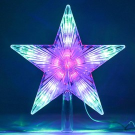 Christmas Tree Topper Star, Christmas Tree Topper Illuminated, Christmas Tree Topper Star, Christmas Tree Topper, Christmas Tree Star, Illuminated, Christmas Tree Topper Decoration