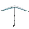 G4Free Double Chair Umbrella for 2 People with Adjustable Clamp,