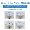 호환 아날로그 전압 계량기 패널 기계식 게이지 85L1-V AC 3V