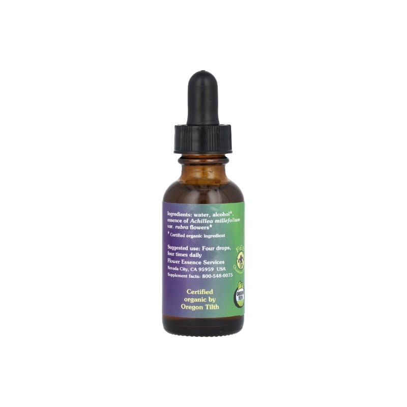 Pink Yarrow, Flower Essence, 1 fl oz (30 ml)