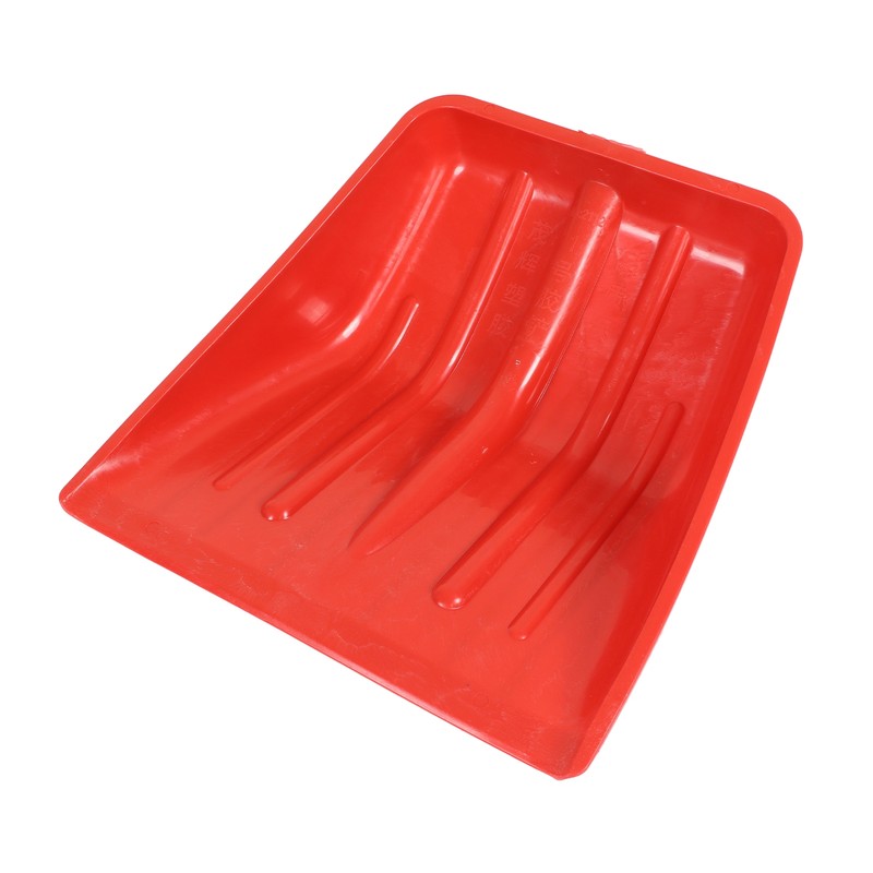 Snow Shovel Red Thickened PP Plastic Wear Resistant Tough Kids