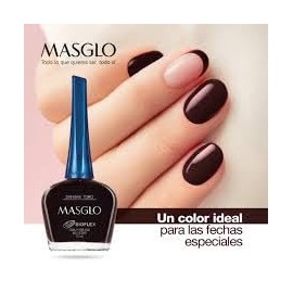 MASGLO Traditional Nail Polish 0.5 Fl. Oz. color SANGRE TORO