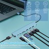 HEILUON Hub USB C 8 en 1,USB 3.0 con Jack