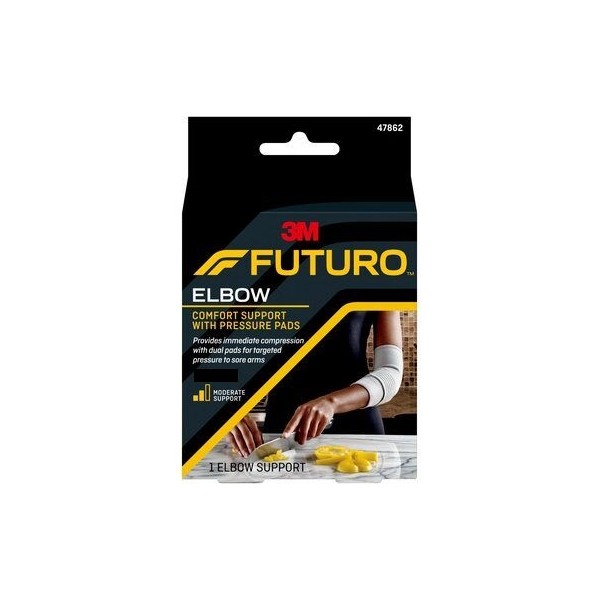 Futuro Elbow Comfort Support With Pressure Pads - S