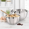 Oggi 3-Quart Two-Tone Stainless Steel Mixing Bowl, Great for Mixing,