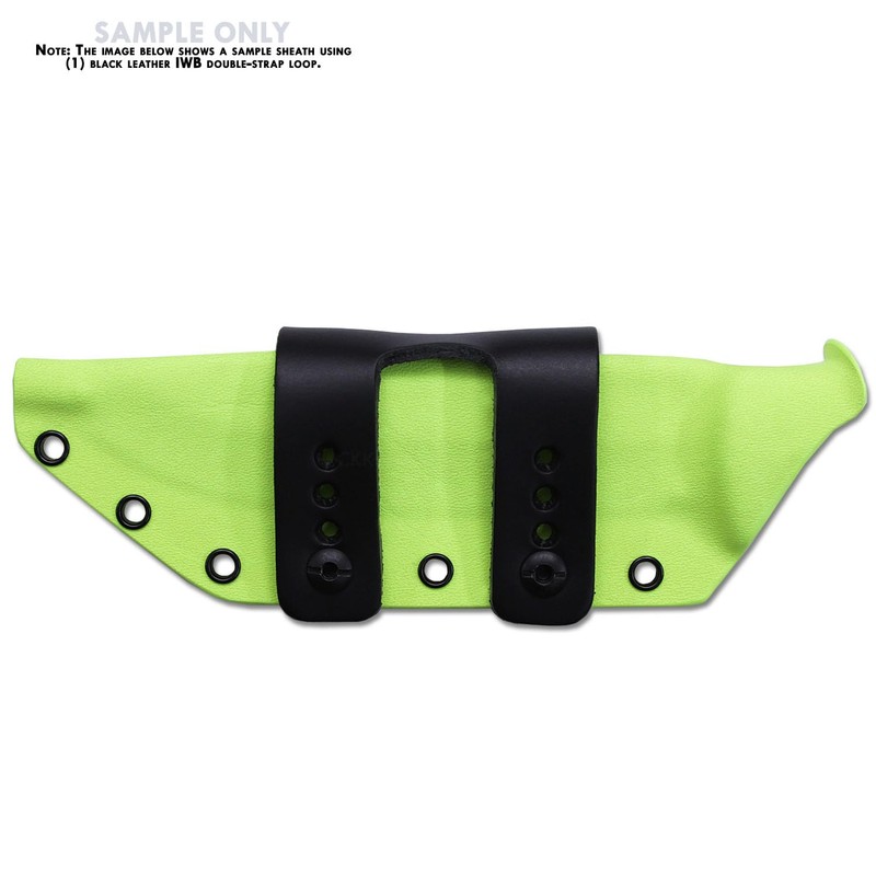 IWB Belt Loop - Double Strap - (8-9oz Leather) -