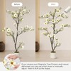 6FT Faux Magnolia Plants Artificial Flower Trees Fake Plants For