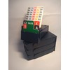 SuperBridgeBox - set of 4 with 100% plastic biddingcards (Blue)
