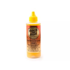 Rock-N-Roll Rock N Roll Gold Bicycle Lubricant - 4oz Lube Bottle - Single and Multi-Pack - 4 Bottles
