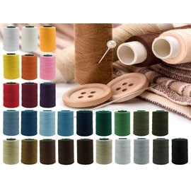 1000 m Lacing Thread Sewing Thread Linen Yarn Linen Thread Sewing Thread Linen Yarn Choice of Colours Colour: Light Brown