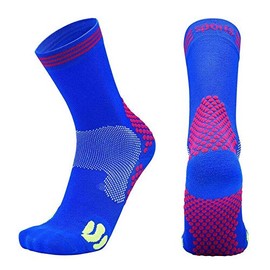 OR8 Wellness Compression Socks for Women Plantar Fasciitis Sports Football Running Cycling Flight Stockings Super Soft Available in 3 leg lengths (35-38 MID LENGTH)