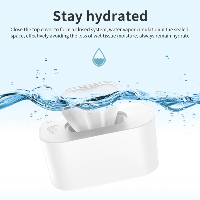Qcwwy Wet Wipes Heater, Energy-Saving Wet Wipes Heater with Constant
