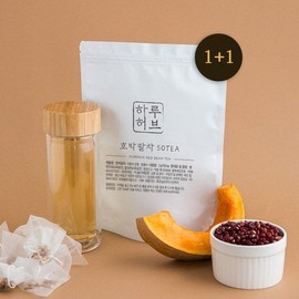 국내산 호박팥차 50티백 대용량 1+1 총 100티백 Domestic Pumpkin Red Bean Tea 50 Tea Bags Large Capacity 1+1 Total 100 Tea Bags