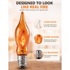 12PK Flickering Flame Light bulbs, Halloween Light Bulbs for Chandeliers