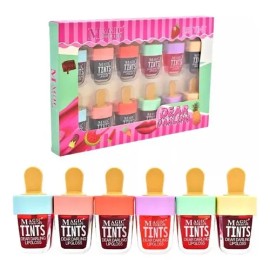Labial Líquido Huxia Flavor Beauty Tinta 12 Piezas Mate A Prueba De Agua                                                                              