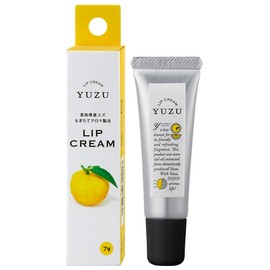 Daily Aroma Kochi Prefecture Yuzu Lip Balm 7g Yuzu Fragrance | Daily Aroma Japan Yuzu Citrus Japan-made Moisturizing Lip Balm Gift Present Waganbei Toumitsu Tube Type Lip Care