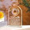 Ornalrist Happy 60th Birthday Quartz Clock Gifts for Women, 60