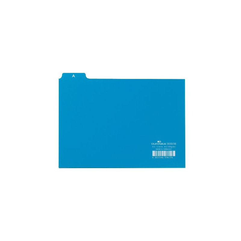 Durable A5 Index Card Set | Includes Printed A-Z Tabs