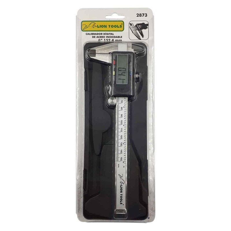 Calibrador Vernier Digital Std Y Mm Lion Tools 2873 6