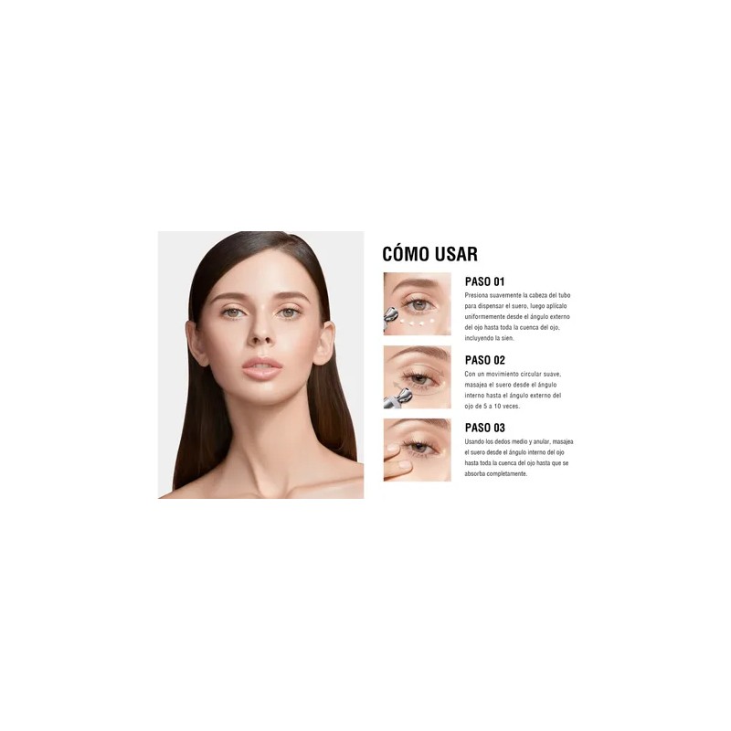Antiarrugas Ojeras Bolsas Hidratante Ojos Rodillo Oukeya 15g