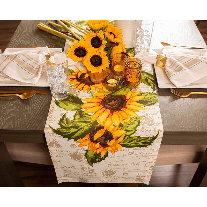 DII Table Top Décor Collection Spring & Summer Table Runner,