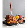 New Star Foodservice | Commercial Grade BBQ Fork, Wood Handle