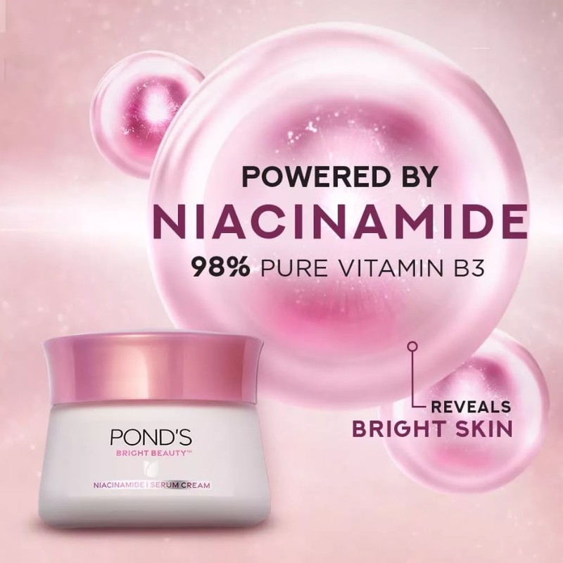 Pond's Bright Beauty Niacinamide Vitamin B3 Serum Cream SPF 15
