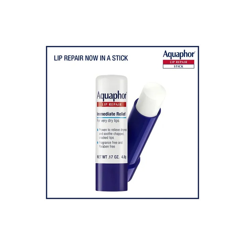 Aquaphor Lip Repair Stick Bálsamo Labial Para Labios 2 Pack