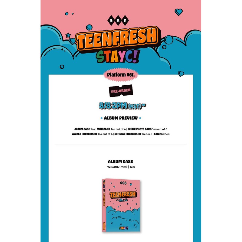 STAYC - TEENFRESH Platform ver