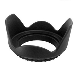 PLR Optics 55MM Lens Hood for The Panasonic Lumic DMC-FZ70 Digital Camera