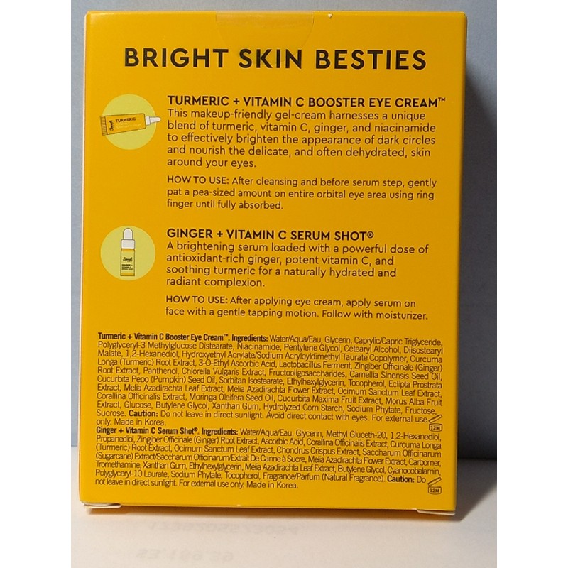 SWEET CHEF Bright Skin Besties Turmeric + Vitamin C Eye