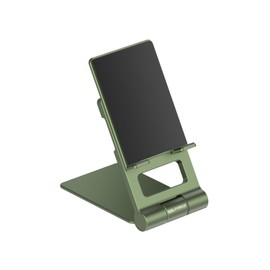 Safe Japanese Company, MagSafe Non-Compatible Mobile Stand, Tabletop, Foldable, Anti-Slip, Smartphone Stand, Inclination, Height/Angle Adjustment, Charging Stand, Easy to Carry Smartphone Stand,