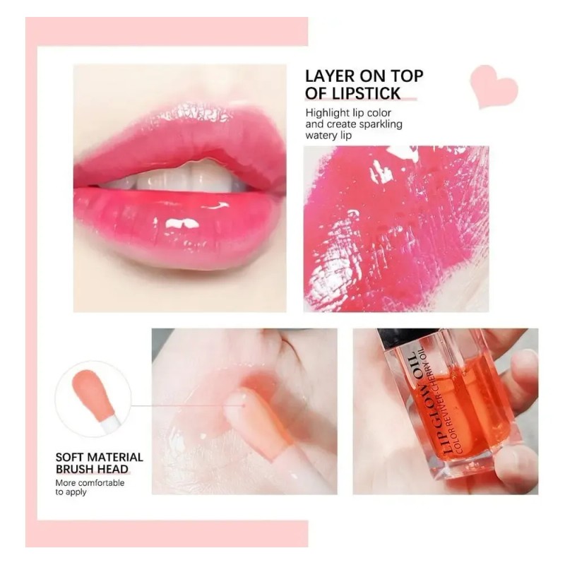 Brillo Labial Hidratante Crystal Jelly, Paquete De 5 I