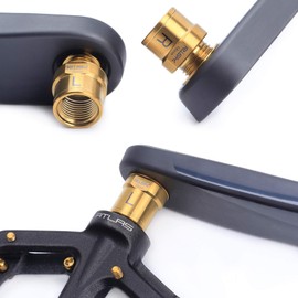 Bicycle Pedal Extender, Stainless Steel Pedal Extender, Spacers Stainless Steel Material Bicycle Pedal Extender Set, Universal Bicycle Pedal Cleat Spacer Extender Adapter for Any Bike