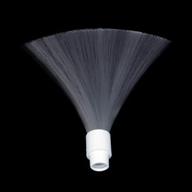 Light Painting Brushes 9in White Fiber Optic