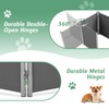 RANTILA 4 Panel Indoor Foldable Dog Fence Freestanding Dog Gate